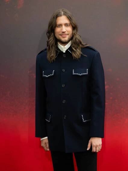 Ludwig Göransson at an event for Hříšníci (2025)
