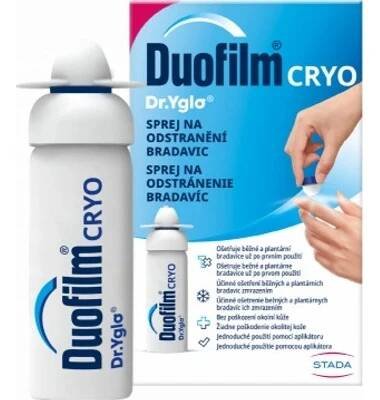 Duofilm Cryo Dr. Yglo sprej na odstranění bradavic 50 ml