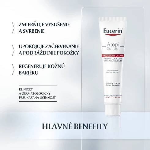 Eucerin AtopiControl ACUTE Krém na suchú a atopickú pokožku 40 ml