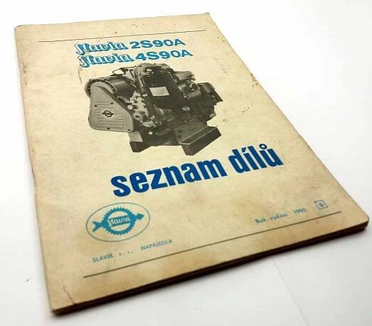 Slavia 2S90A, Slavia 4S90A - Seznam dílů - Image 8