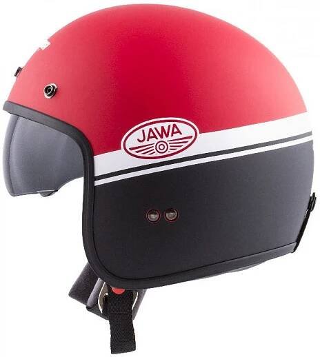 CASSIDA přilba OXYGEN Jawa OHC 23 matt red/black/white | BONMOTO