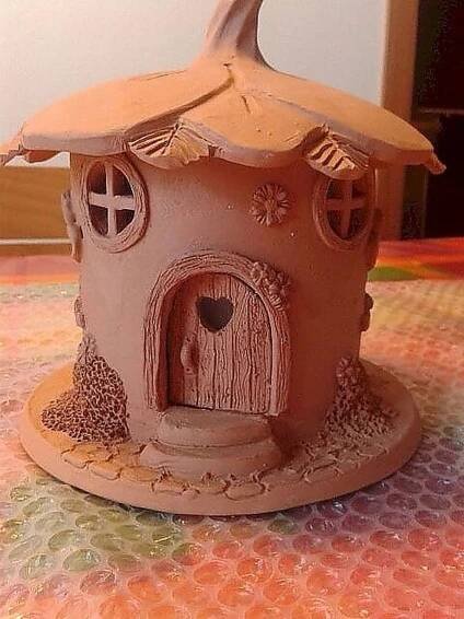 Tumblr | Clay fairy house, Polymer clay fairy, Clay fairies