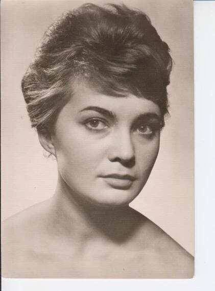 ZUZANA FIŠÁRKOVÁ- Herečka - Foto Vilém Rosegnal Československo