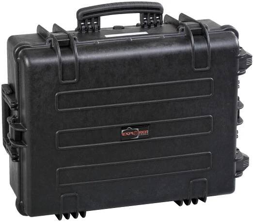 Explorer Cases outdoorový kufřík, 56.1 l, (d x š x v) 670 x 510 x 262 mm, černá, 5823.BPH