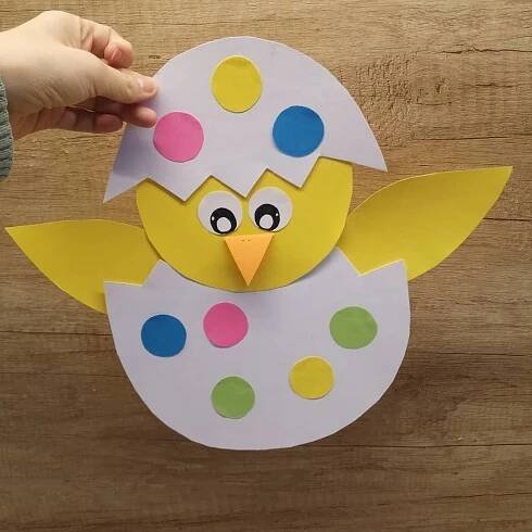Pin von Алена auf Детские поделки | Basteln ideen ostern, Ostern basteln mit kindern, Bastelideen ostern
