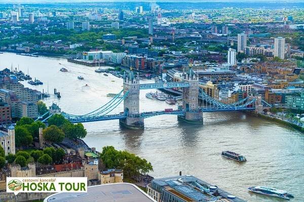Tower Bridge: zvedací most je známý symbol Londýna | CK HOŠKA TOUR