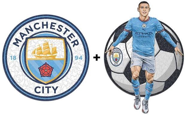 2 PACK Manchester City FC® Logo + Foden