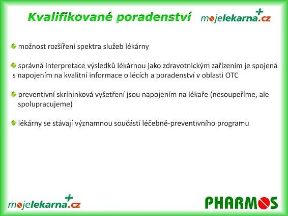 Možnosti rozšíření služeb v péči o geriatrické pacientyvzdělávací letáky