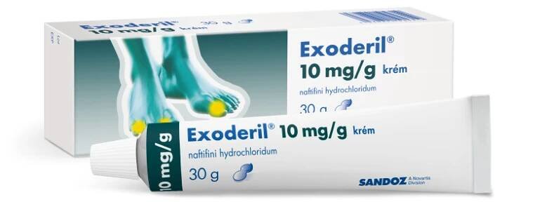 Kde koupit EXODERIL® 10MG/G CRM 30G