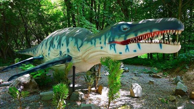 Soubor:Liopleurodon, DinoPark Vyškov.JPG – Wikipedie
