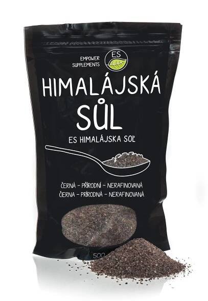 ES Himalájská sůl ČERNÁ 500 g