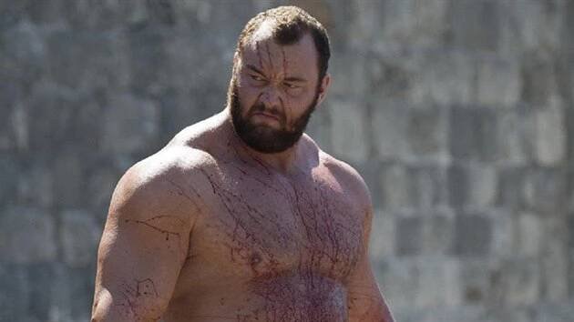 Hafthor Júlíus Björnsson v seriálu Hra o trůny