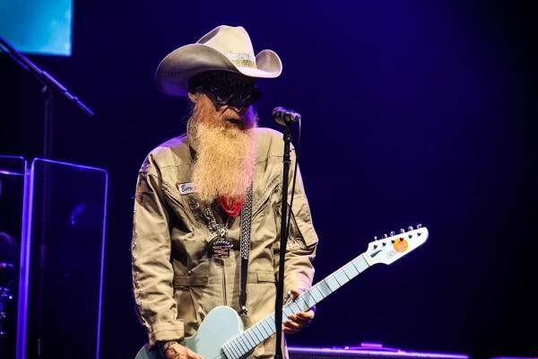 Foto: Billy F. Gibbons, O2 Universum, Praha, 26. 6. 2023