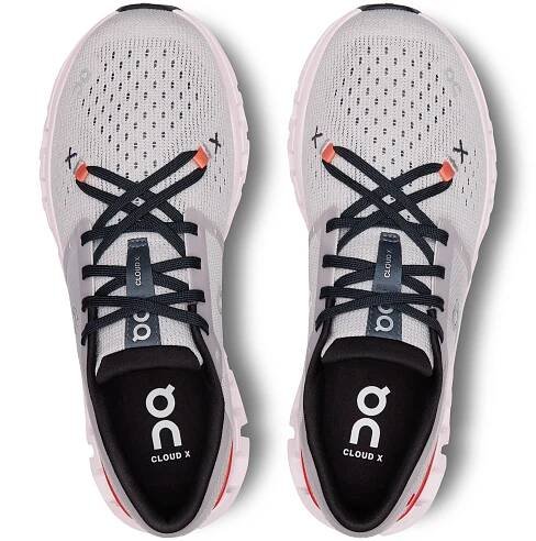 On Running Dámské boty Cloud X 4 Silver Flame 37,5 Kód výrobce 3WE30072905-silver-flame