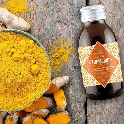 Organic Human Turmeric kurkuma shot BIO 90 ml