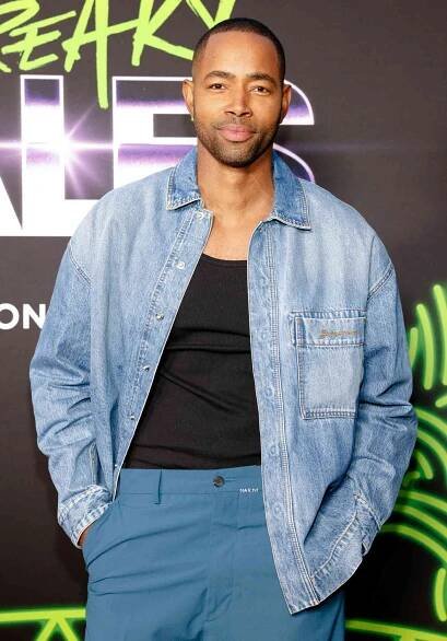 Jay Ellis arrives to the "Freaky Tales" premiere on March 19, 2025 in Oakland, California.