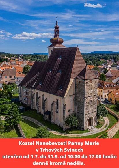 Kostel Nanebevzetí Panny Marie v Trhových Svinech