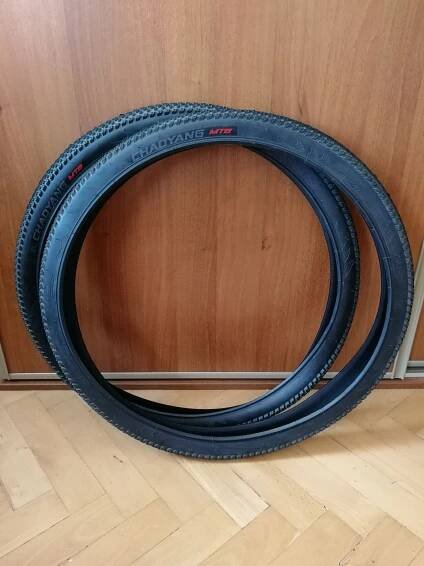 2 nové pláště na horské kolo Chaodyang 26"x1.95/47-559 za 360 Kč