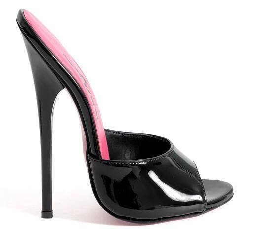 Mules - 4827 - Vernice nera