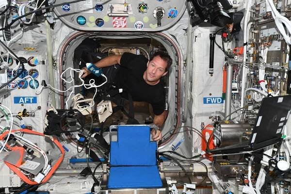 A European in space – Thomas Pesquet in May 2