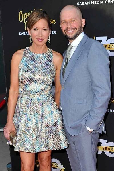 Actor Jon Cryer (R) and Lisa Joyner attend the Television Academy's 70th Anniversary Gala on June 2, 2016 