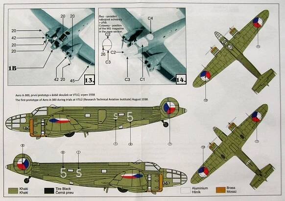 MODELIMEX Online Shop | 1/72 Aero A-300 (2x Czechoslovakia, 1x Germany) | váš spolehlivý modelářský obchod 
