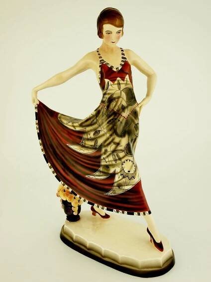 Lilian Harvey by Goldscheider - Nouveau Deco Arts