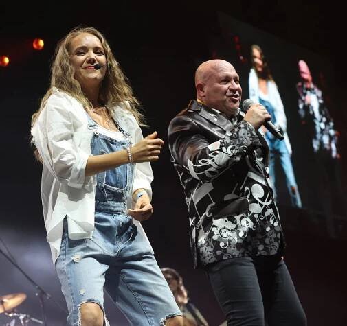 Michal David to rozjel v O2 areně i se svým 12letým vnukem: Tohle dítě bude teda šoumen!
