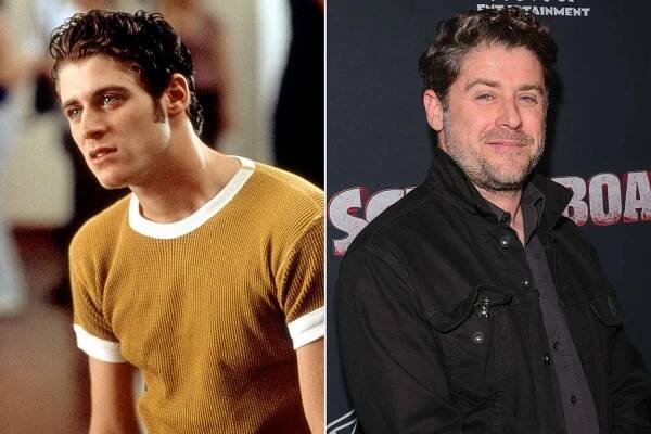 Jon Abrahams in 'Scary Movie' (2000) ; Jon Abrahams attends the premiere of 