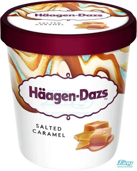 HÄAGEN DAZS KARAMELOVÁ ZMRZLINA SMETANOVÁ S POLEVOU 460ml - FANY Gastroservis - vše pro gastronomii