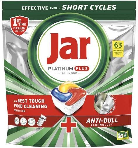 Jar Platinum Plus All in One Lemon 63 ks od 400 Kč