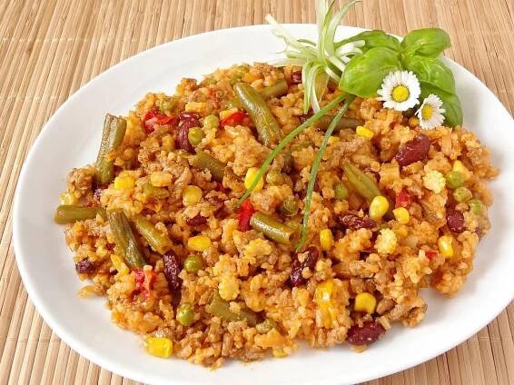 Mexická rýže - recept