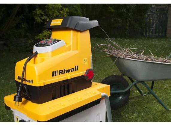 Riwall PRO RES 3044 B elektrický válcový drtič 3000 W s transparentním boxem ES24A1901064B