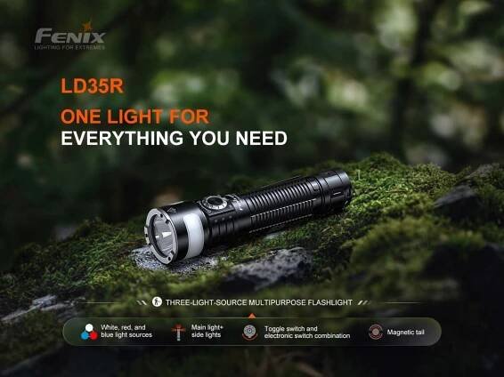 Nabíjecí svítilna Fenix LD35R | Hodrmoto Eshop