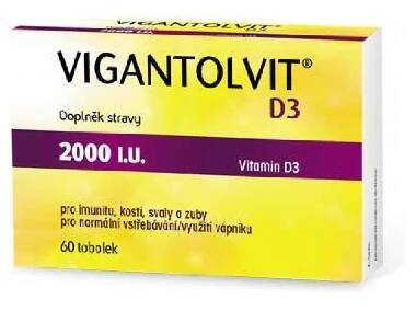 Vigantolvit D3 2000 I.U. 60 kapslí