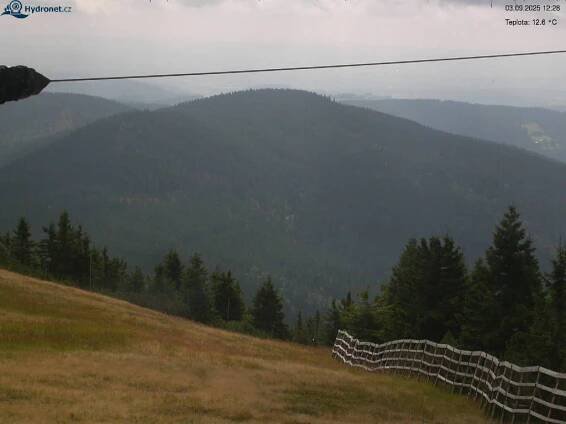Webcam Lysá hora - východ - 1323 m n. m.