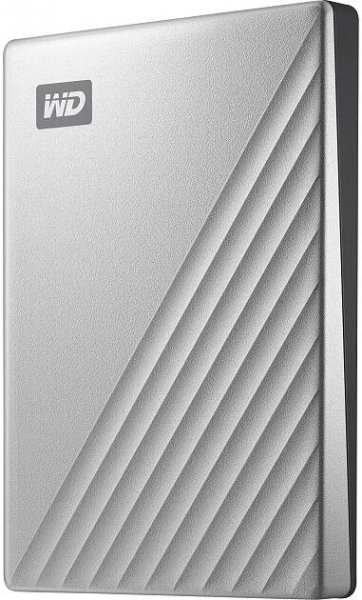WD My Passport Ultra for Mac 2 TB externí HDD 6,35 cm (2,5") USB-C® stříbrná WDBKYJ0020BSL-WESN