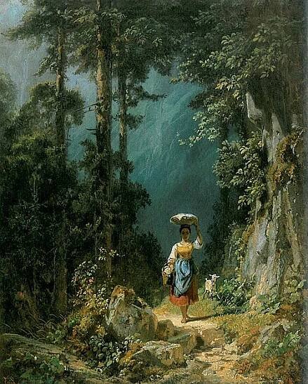 Girl with Goat 1852-1855