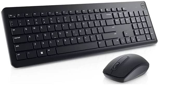 Dell set klávesnice + myš, KM3322W, bezdrátová, US International (QWERTY)