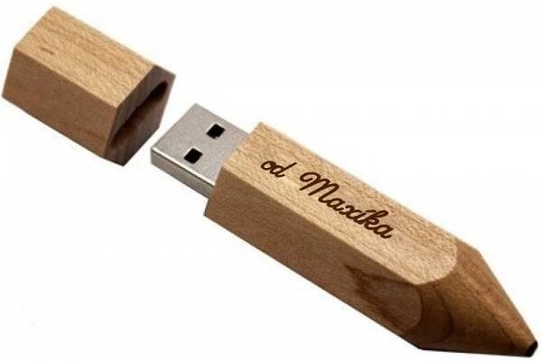 USB flash disk 64 GB ve tvaru tužky - GRAVOTOM.cz