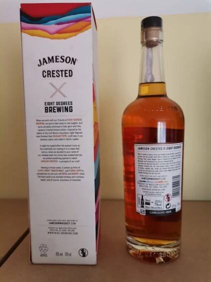 Jameson Crested x Eight Degrees Devil's Ladder 0,7l 43% | Rums.cz