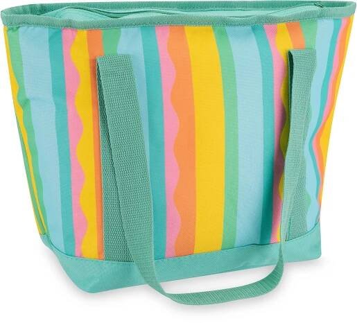 Spokey Acapulco Termotaška 12 l, barevné pruhy