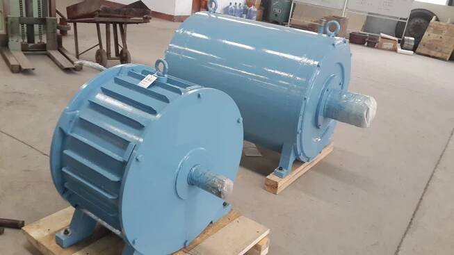260kw 100rpm Low Speed Vertical Permanent Magnet Generator
