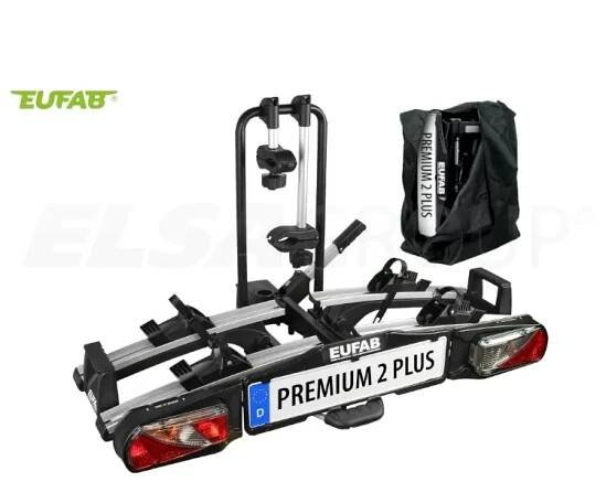 Nosič kol Eufab Premium II Plus - 2 kola, na tažné zařízení