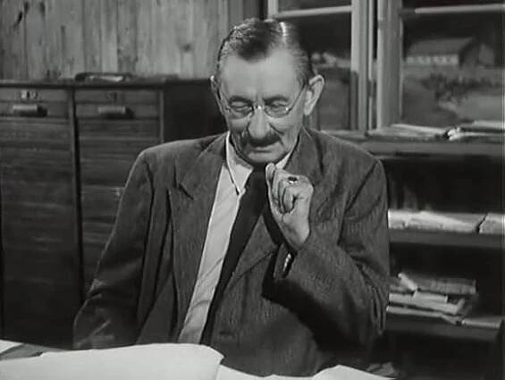 Vlasta Burian in Zaostrit, prosím! (1956)