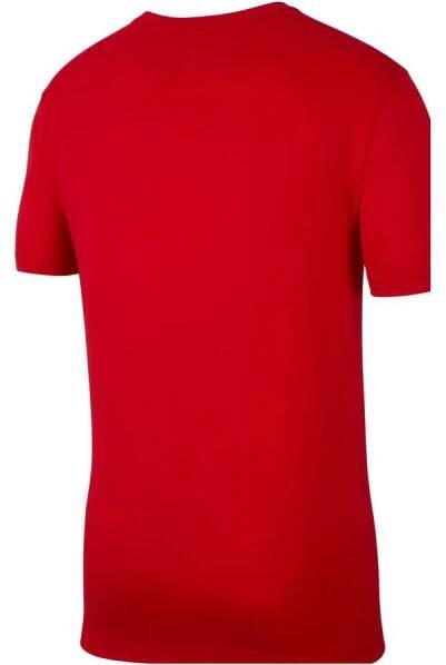 Pánské funkční tričko s krátkým rukávem Nike M NSW CLUB TEE červené | AD Sport