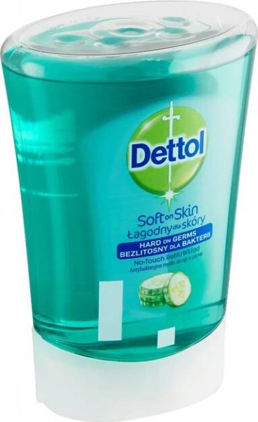 Dettol náplň do bezdotykového dávkovača mydla 1×250 ml, náplň do bezdotykového dávkovača mydla