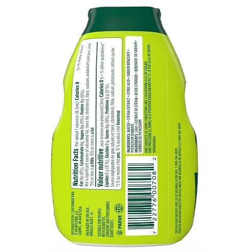 Splenda Stevia Liquid 100mL Bottle - Back