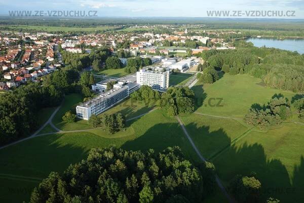Fotografie ze vzduchu - Fotografie Třeboně