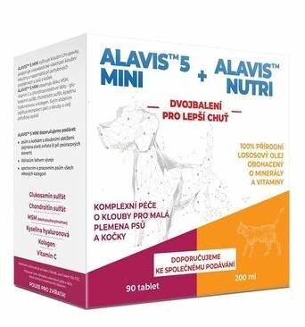 ALAVIS 5 MINI 90 tobolek + ALAVIS Nutri 200ml